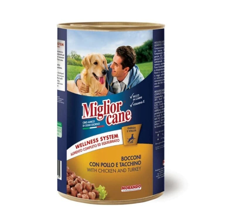 ميجلور كان طعام رطب للكلاب البالغة